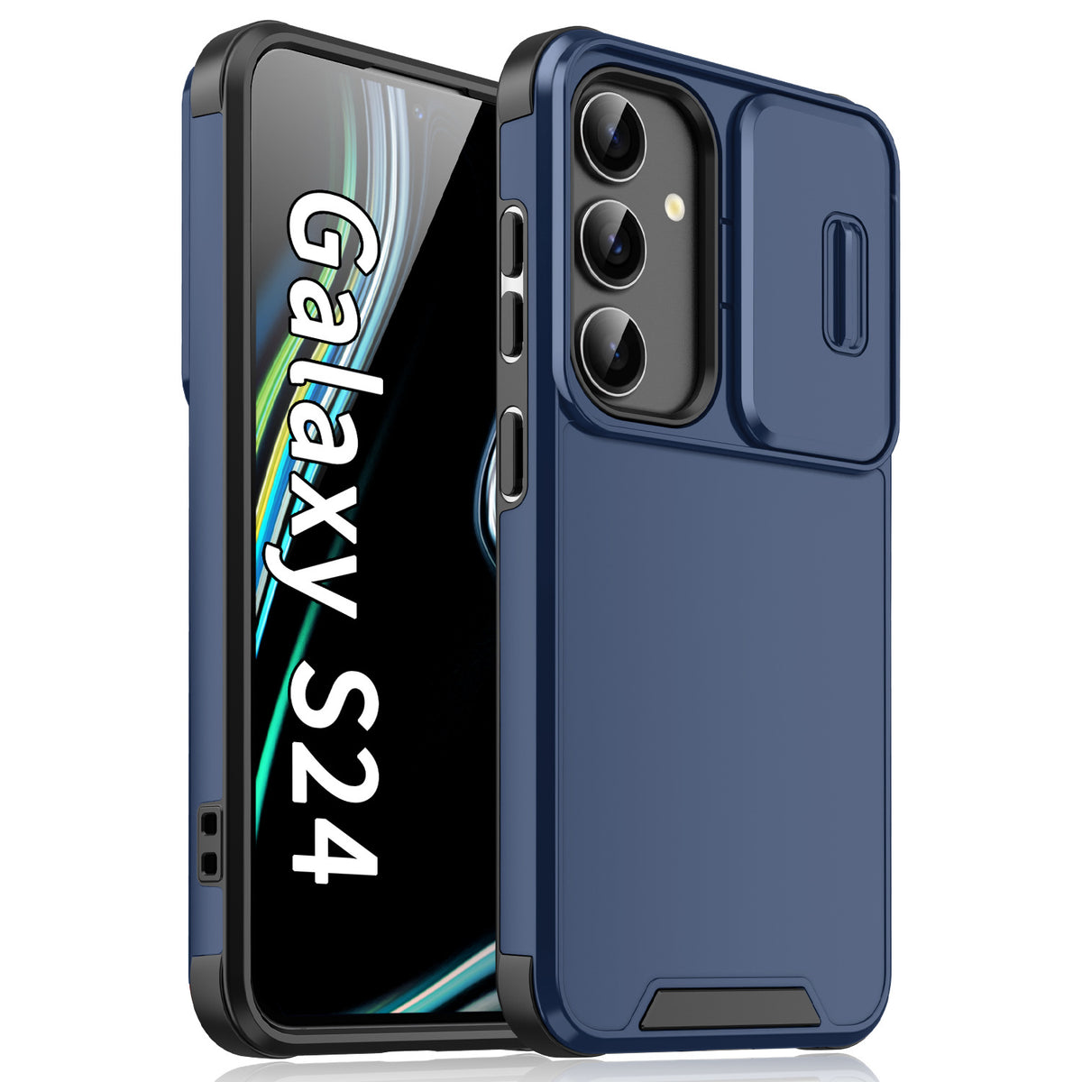 Samsung Galaxy S26–S20 & A Series Sliding Camera Cover Case