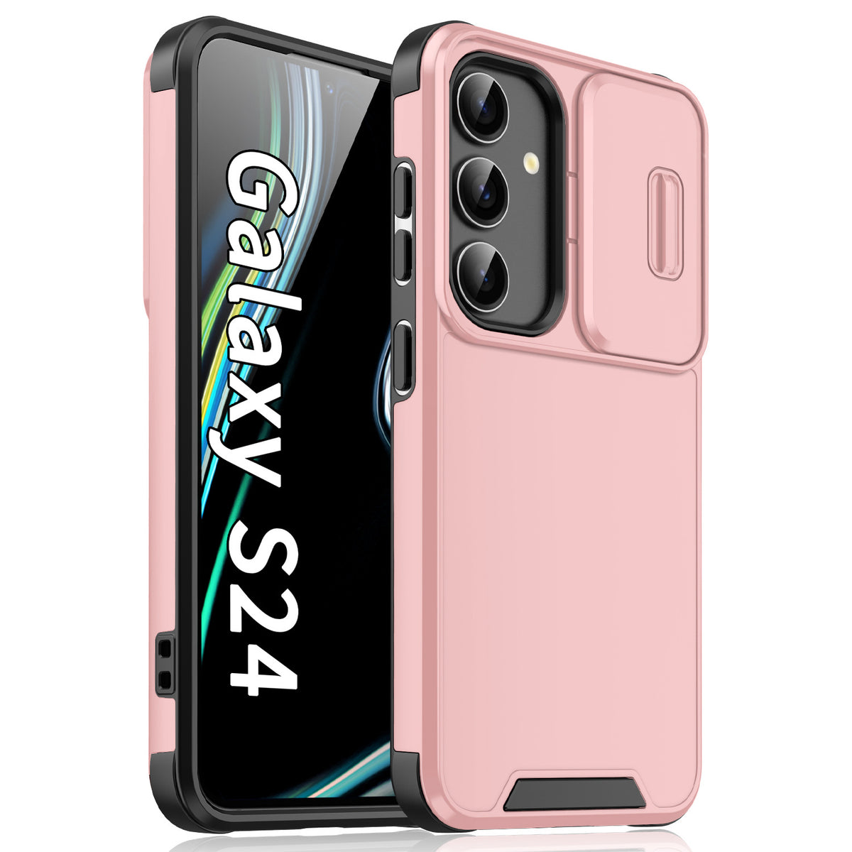 Samsung Galaxy S26–S20 & A Series Sliding Camera Cover Case